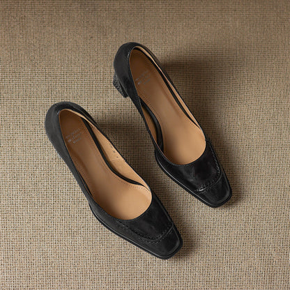 Ariel Genuine Leather Heels