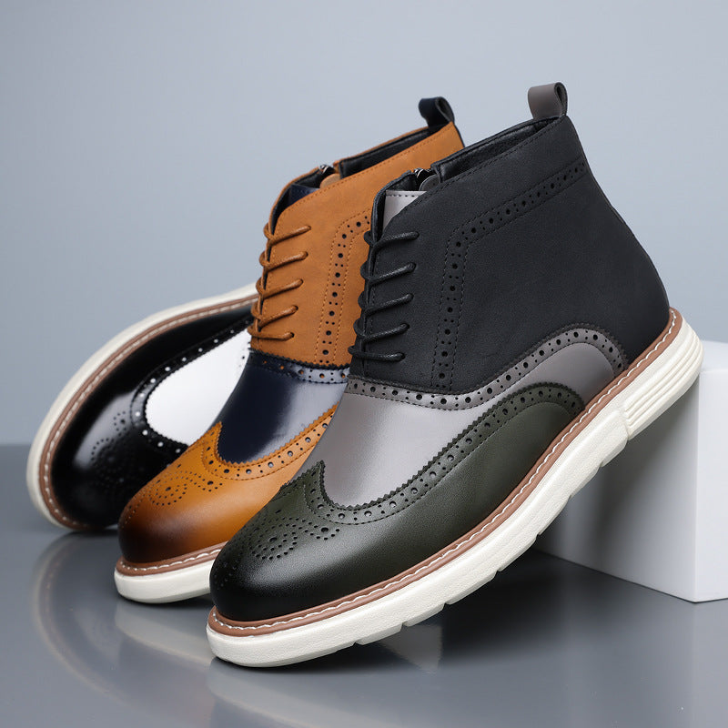 Vespa Genuine Leather Boots