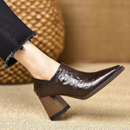 Carina Leather Heel