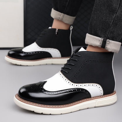 Vespa Genuine Leather Boots