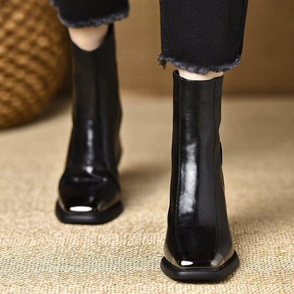 Hallie Leather Boots