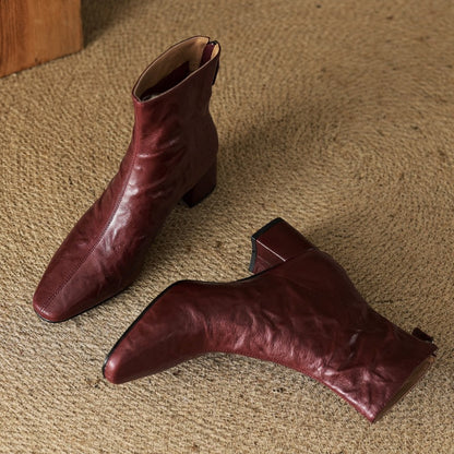 Riona Genuine Leather Boots