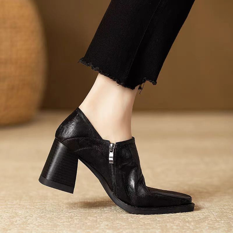 Carina Leather Heel