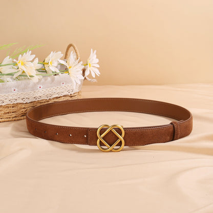 Taslia Genuine Leather Belt