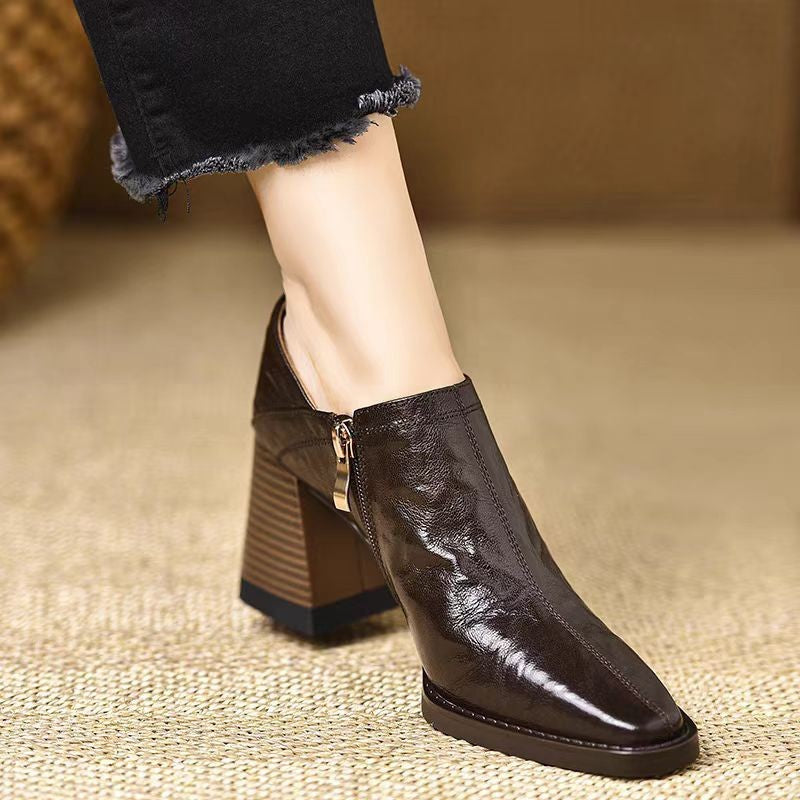 Carina Leather Heel