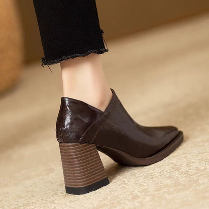 Carina Leather Heel