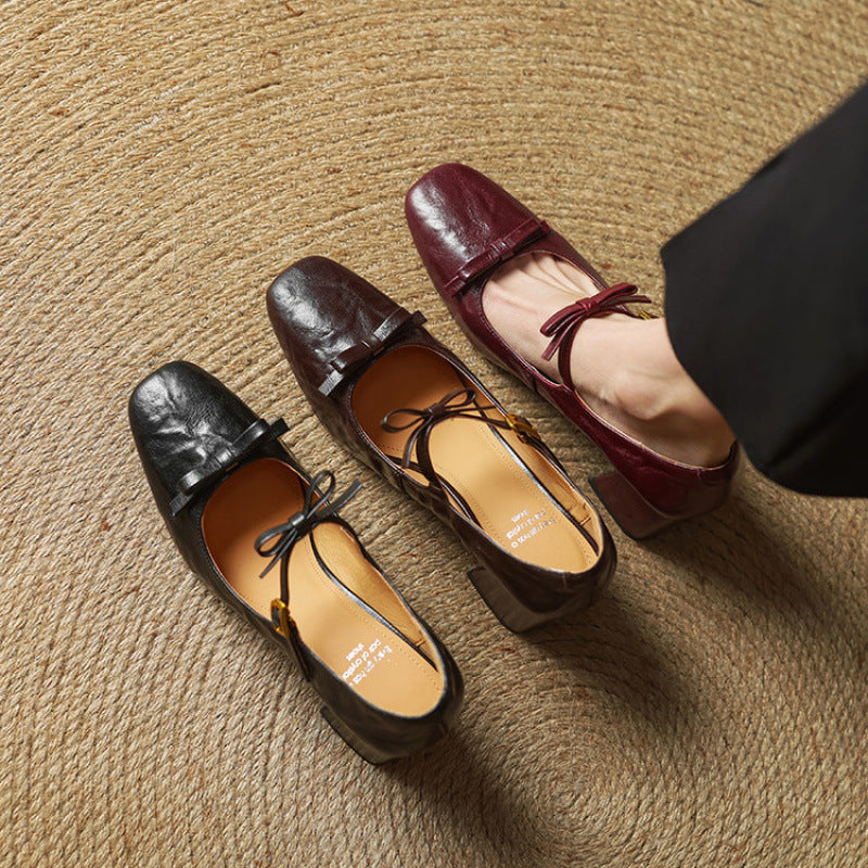 Emar Genuine Leather Heels