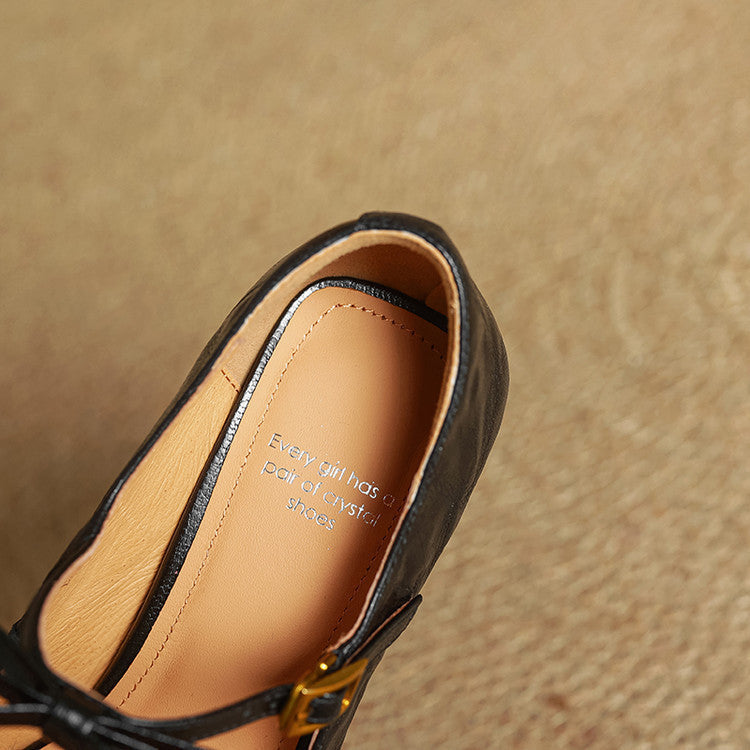 Emar Genuine Leather Heels