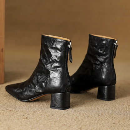 Riona Genuine Leather Boots