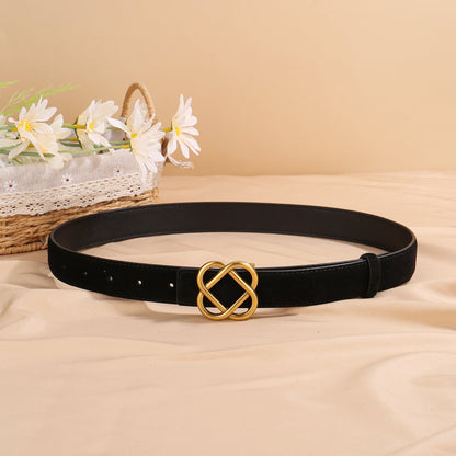 Taslia Genuine Leather Belt