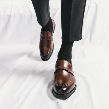 Teviot Genuine Leather Loafers