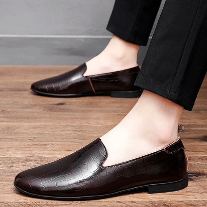 Stalwart Genuine Leather Loafers