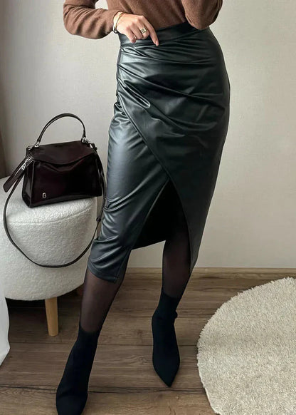 Maeve Leather Skirt
