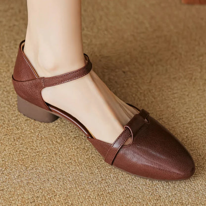 Laney Genuine Leather Heels