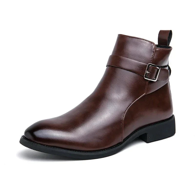 Marco Genuine Leather Chelsea Boots