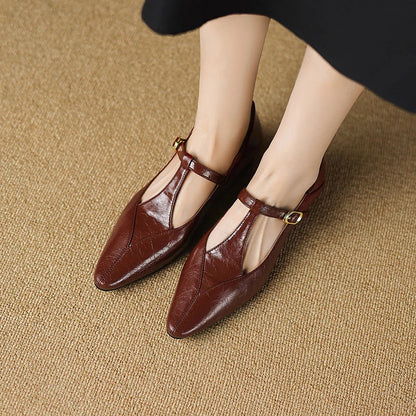 Biana Genuine Leather Heels