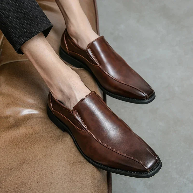 Almers Genuine Leather Loafers