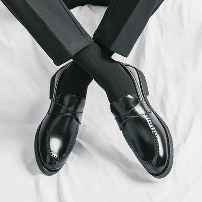 Teviot Genuine Leather Loafers