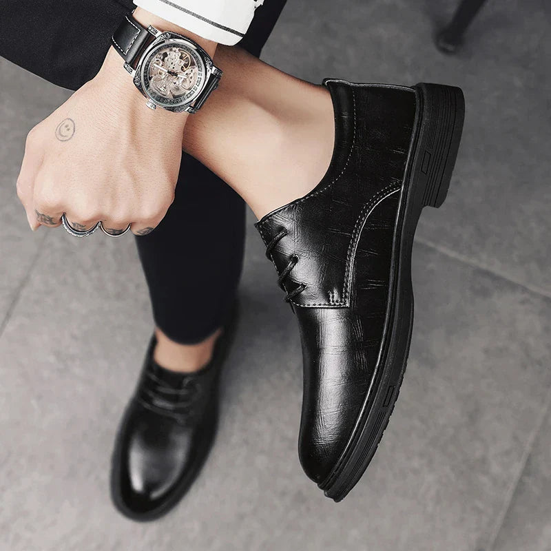 Monarch Genuine Leather Oxfords