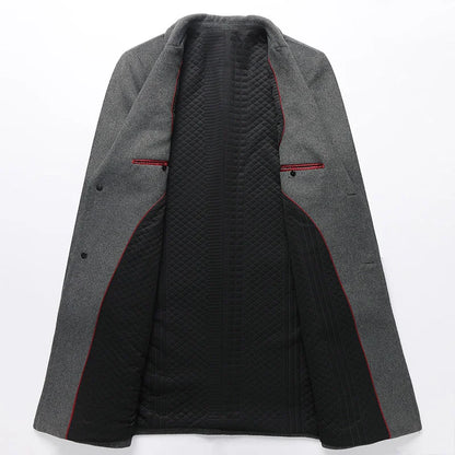Wool Blend Overcoat