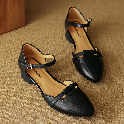 Laney Genuine Leather Heels