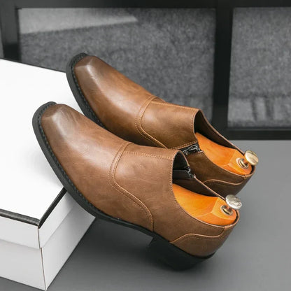 Evante Genuine Leather Loafers