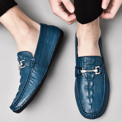 Reptor Genuine Leather Loafers
