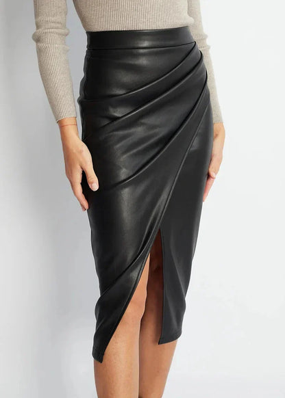 Maeve Leather Skirt