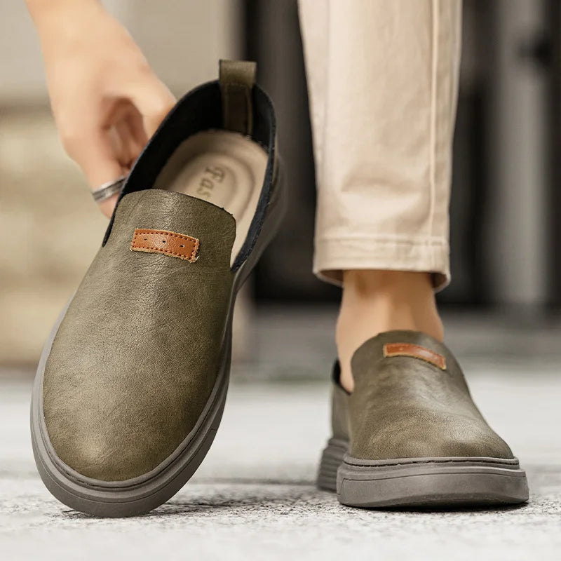 Jorvik Genuine Leather Loafers