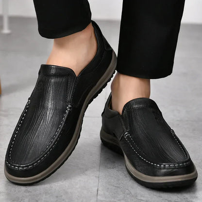 Trego Genuine Leather Loafers