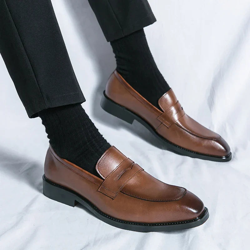 Renaud Penny Loafers