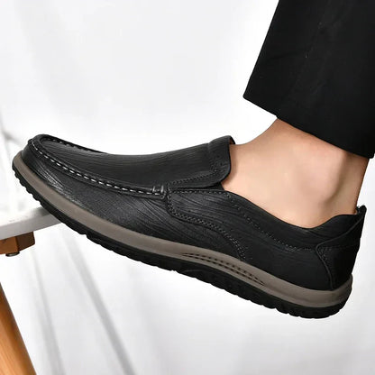 Trego Genuine Leather Loafers