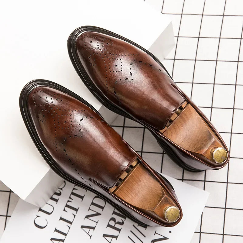 Davisol Genuine Leather Loafers