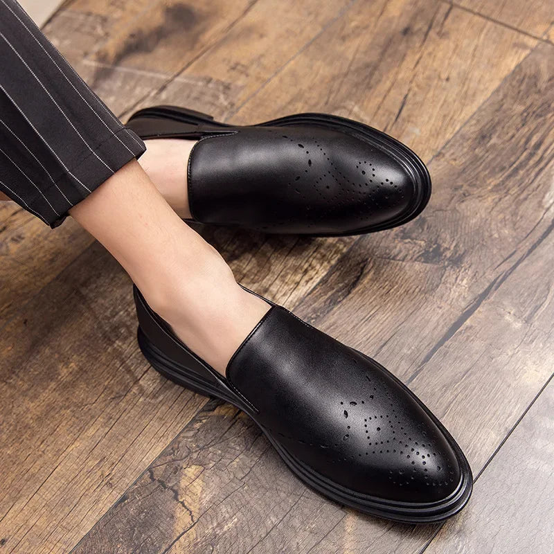 Davisol Genuine Leather Loafers