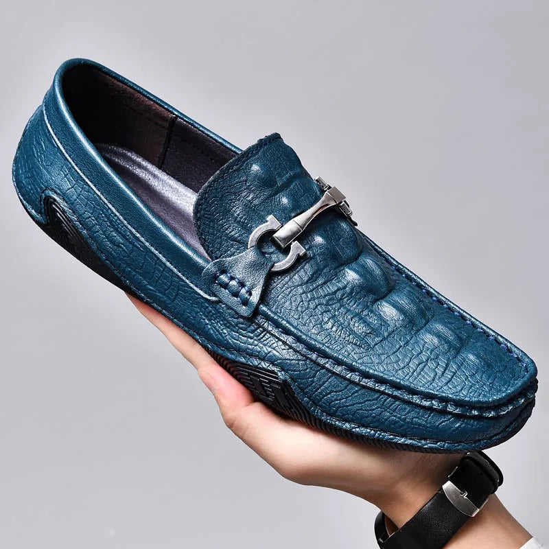 Reptor Genuine Leather Loafers