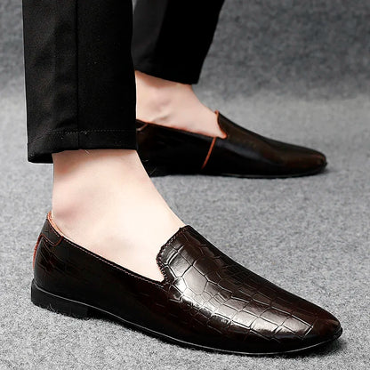 Stalwart Genuine Leather Loafers