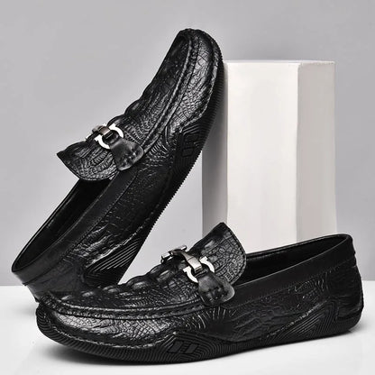 Reptor Genuine Leather Loafers