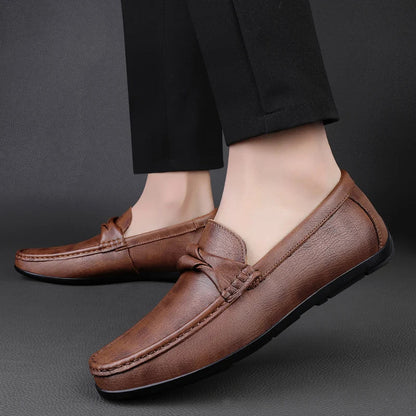 Elston Genuine Leather Loafers