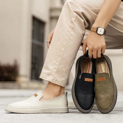 Jorvik Genuine Leather Loafers