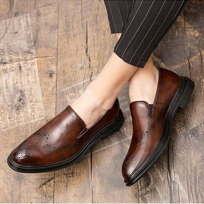 Davisol Genuine Leather Loafers