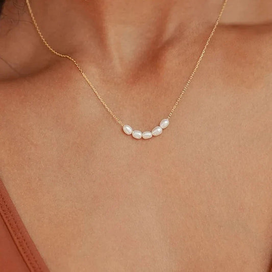 Aurea Pearl Necklace