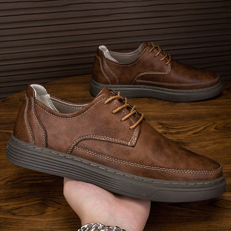 Athen Genuine Leather Sneakers
