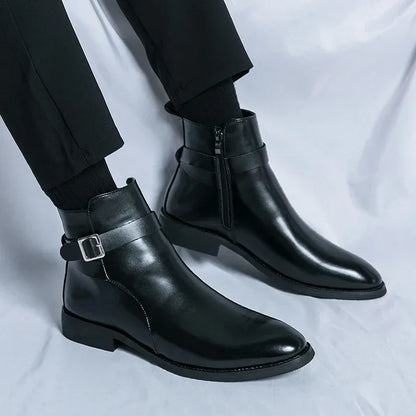 Marco Genuine Leather Chelsea Boots