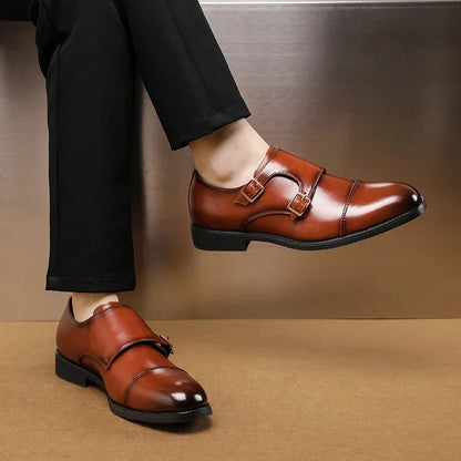 Grandeur Monk Strap Shoes