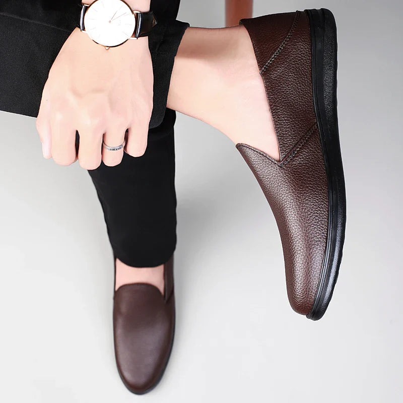 Graze Genuine Leather Loafers