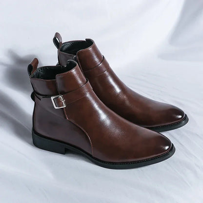 Marco Genuine Leather Chelsea Boots