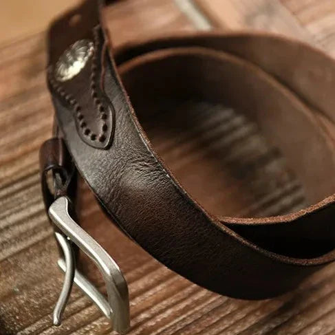 Zack Genuine Leather Belt
