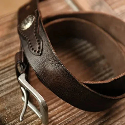 Zack Genuine Leather Belt