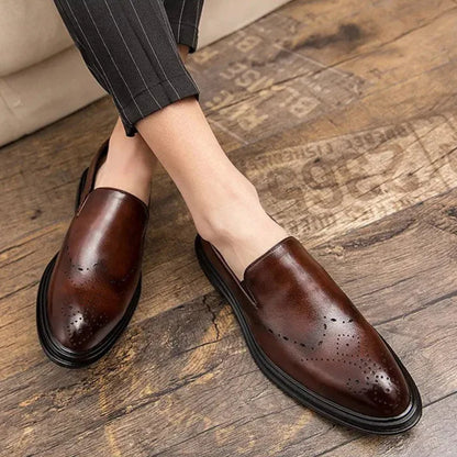 Davisol Genuine Leather Loafers