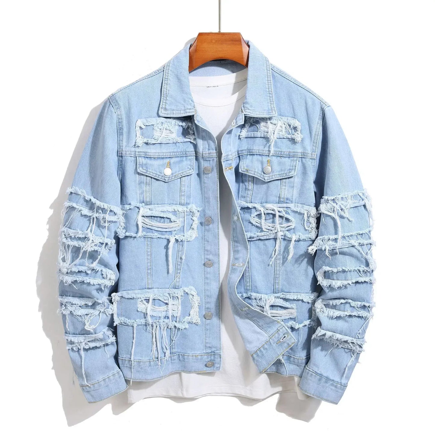 Fray Denim Jacket